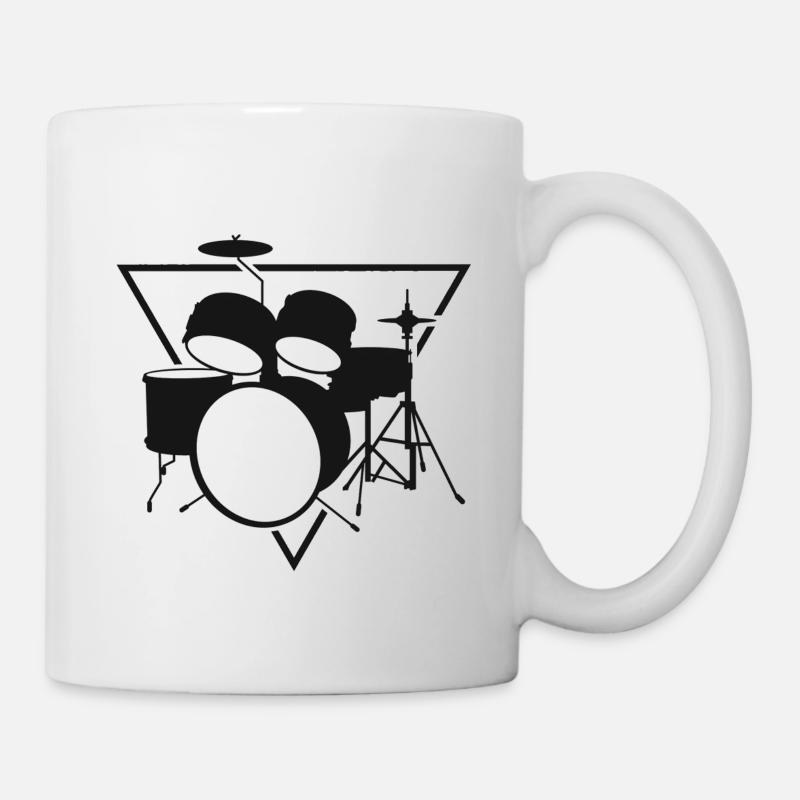 Drums Drums Gift - Mug - white