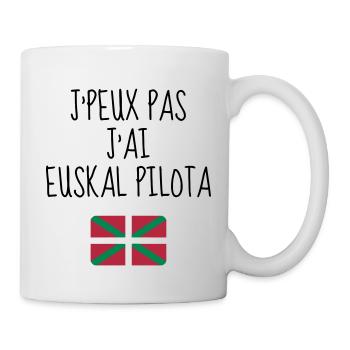 Pelote Basque Euskal Pilota Baskische Pelota - Mug - white - Right