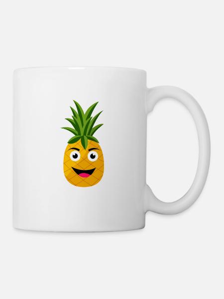 ananas - Mug blanc - blanc