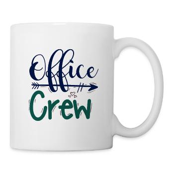 office crew office team - Mug - white - Right