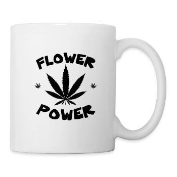 Pouvoir des fleurs - Mug blanc - blanc - Droite