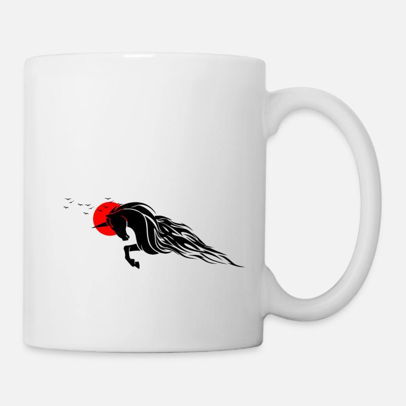 the horse - Mug - white