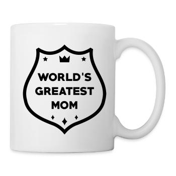 Mum / Mom / Baby / Mummy / Mother's day / Birth - Mug - white - Right