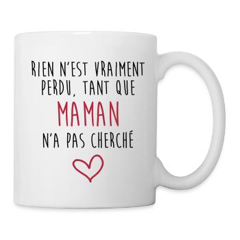 Mum / Mom / Baby / Mummy / Mother's day / Birth - Mug - white - Right