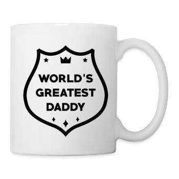 Papa Fête des Pères Naissance Bébé Anniversaire - Mug blanc - blanc - Droite