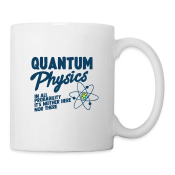 Physique quantique Physique Atom molécule - Mug blanc - blanc - Droite
