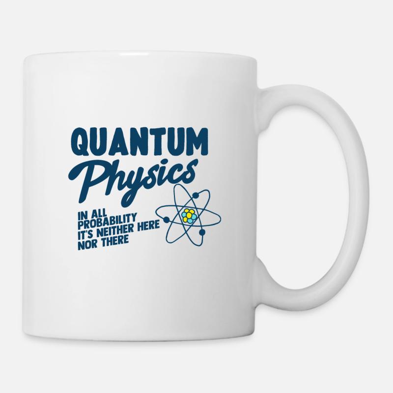 Physique quantique Physique Atom molécule - Mug blanc - blanc