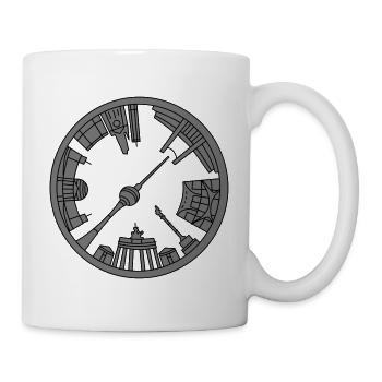 Emblème de BERLIN - Mug blanc - blanc - Droite