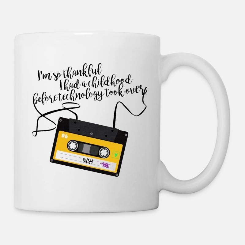 Mixtapes are my Spotify - Mug - white