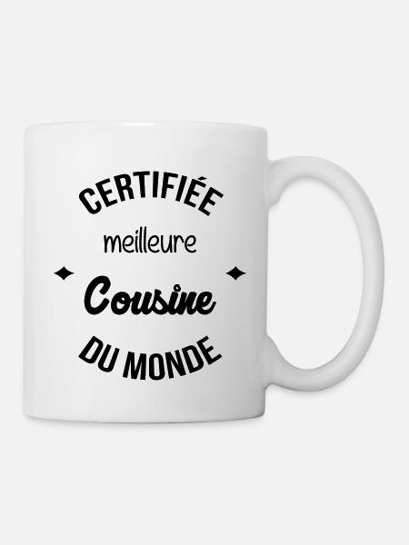 Oncle / Tante / Cousin / Cousine - Mug blanc - blanc