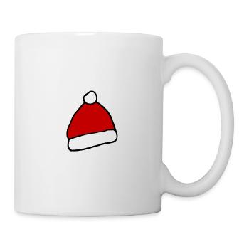 Santa hat gift - Mug - white - Right