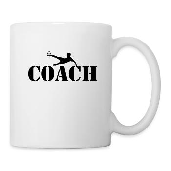 Football - Mug blanc - blanc - Droite