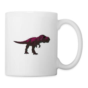 Raptor Dino dinosaurs Dinosaurier - Tasse - Weiß - Rechts