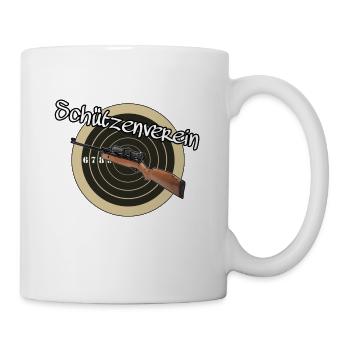 Schützenverein - Tasse - Weiß - Rechts