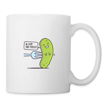 Stop! That Pickles - Mug - white - Right
