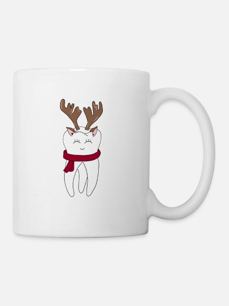 Dentiste Noël - Mug blanc - blanc