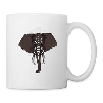 Zorninger elephant - Mug - white - Right