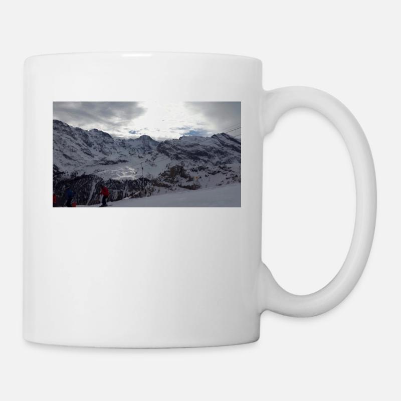 Alpes - Mug blanc - blanc