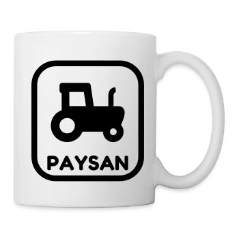 Landwirt / Bauer / Landwirtschaft / Traktor - Tasse - Weiß - Rechts