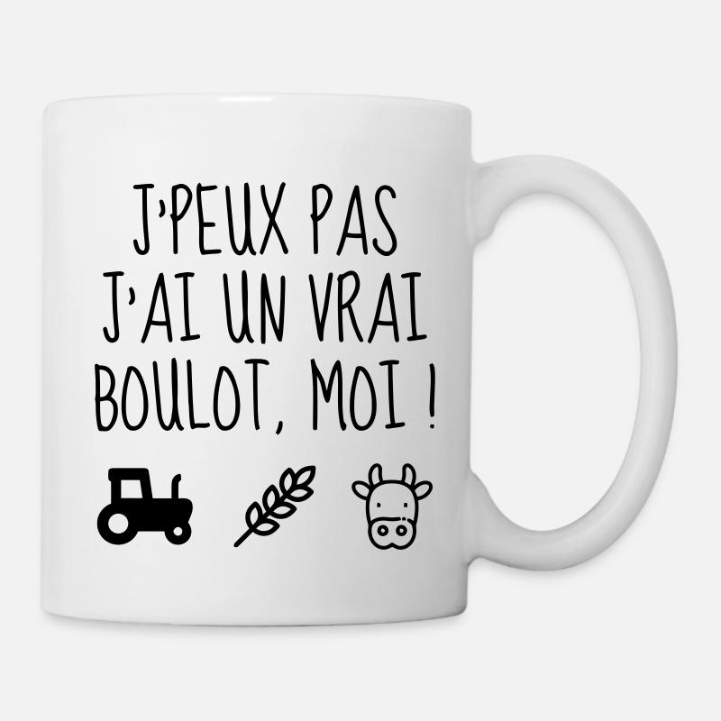 Landwirt / Bauer / Landwirtschaft / Traktor - Tasse - Weiß