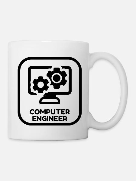 Computer Engineer Informatiker Informaticien - Mug - white
