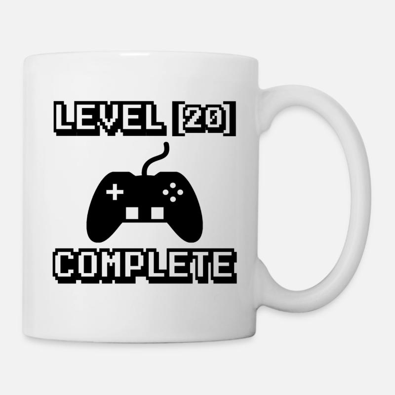 20. Geburtstag Geschenk - Tasse - Weiß