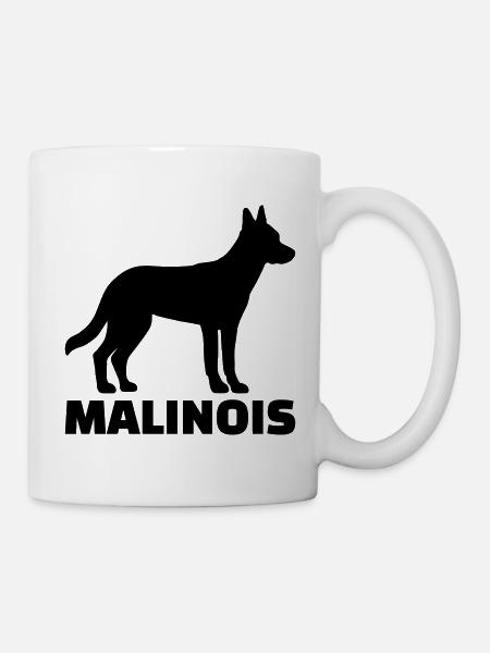 Malinois - Tasse - Weiß