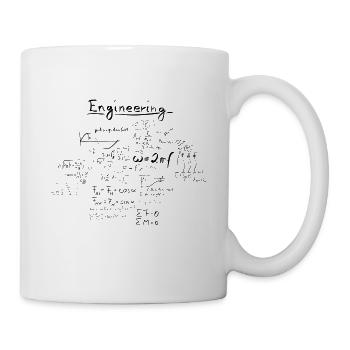 Gift idea for engineering students - Mug - white - Right