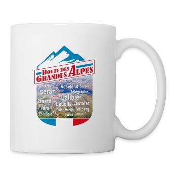 Route des Grandes Alpes 2 - Mug - white - Right