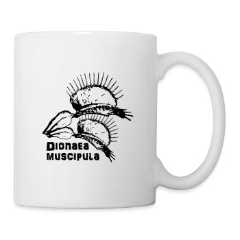 Dionaea muscipula. Carnivorous Plants. - Mug - white - Right