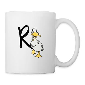 Rente - Ruhestand - Rentner - Tasse - Weiß - Rechts
