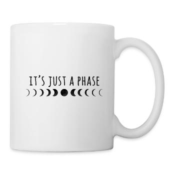 moon phases - Mug - white - Right