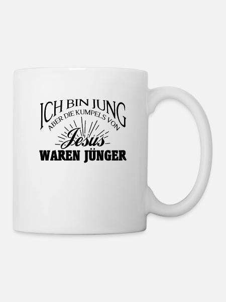 Jung und Jünger. - Tasse - Weiß