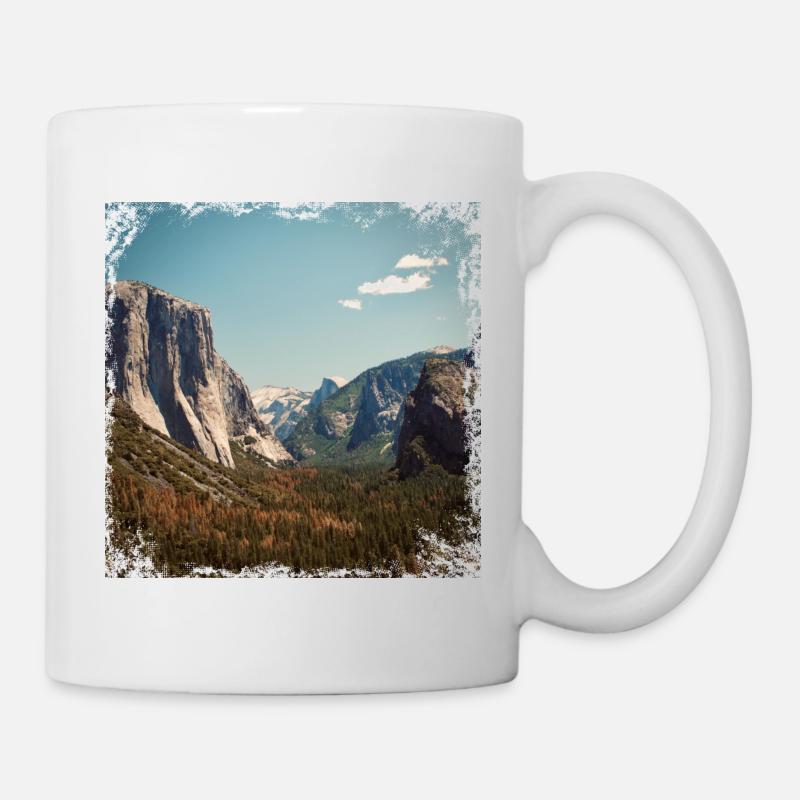 Yosemite Valley - Tasse - Weiß