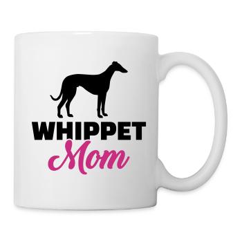 Whippet - Tasse - Weiß - Rechts