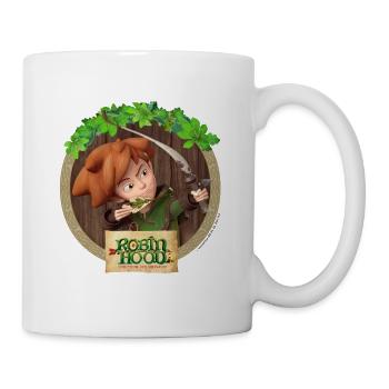 Robin Hood Schlitzohr Von Sherwood Portrait - Tasse - Weiß - Rechts