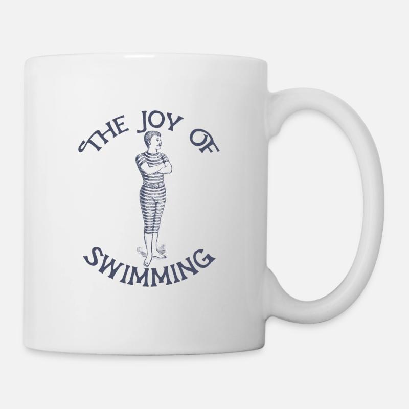 Joy of Swimming - Mug blanc - blanc