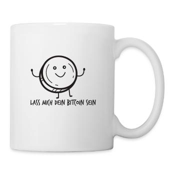 Bitcoin - Tasse - Weiß - Rechts