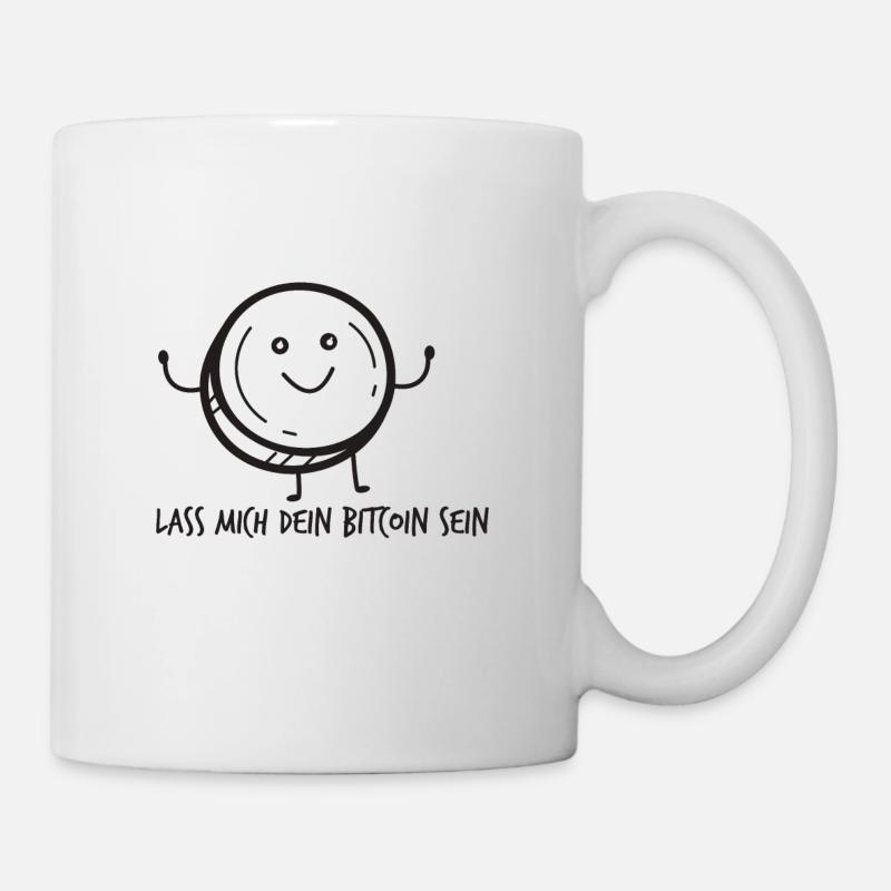 Bitcoin - Tasse - Weiß