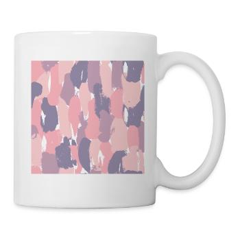 Colorful abstract background - Mug - white - Right