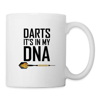 Darts It's in my DNA - Mug - white - Right