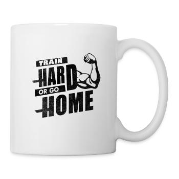 Weight training - muscle building - pumping - Mug - white - Right