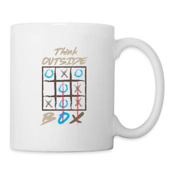 Outside the box - Mug - white - Right