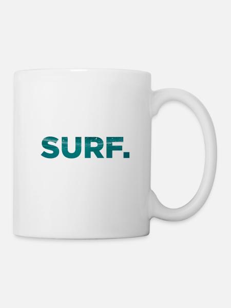 Surf surfing surfing surfer surfer - Mug - white