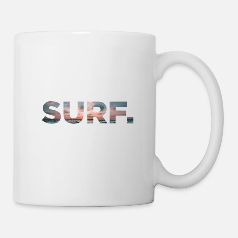 Surf surfing surfing surfer surfer - Mug - white