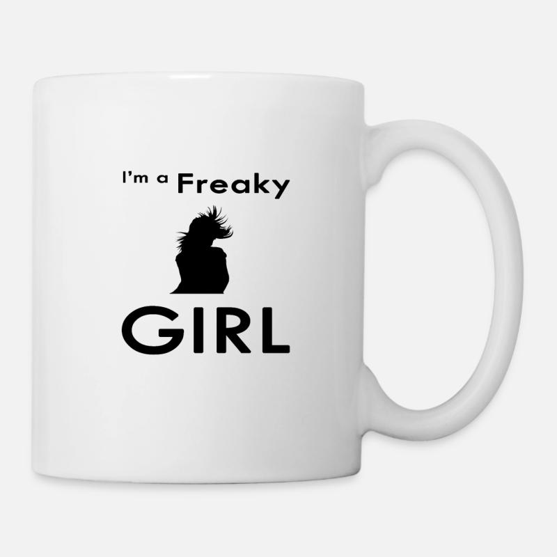 I'm a Freaky Girl - Mug blanc - blanc