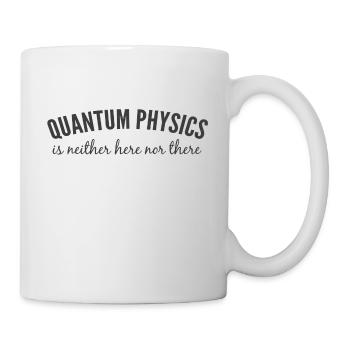 Physique quantique. - Mug blanc - blanc - Droite