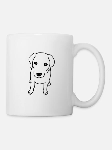 Labrador - Mug blanc - blanc