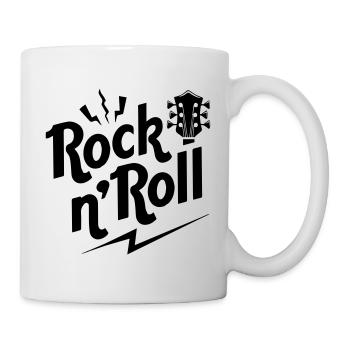 Rock n Roll - Tasse - Weiß - Rechts