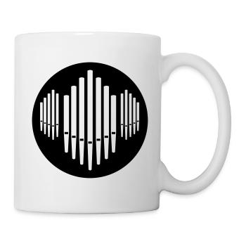 Orgel - Tasse - Weiß - Rechts